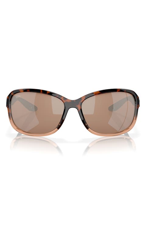 Seadrift 60mm Polarized Square Sunglasses