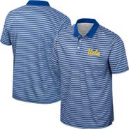 COLOSSEUM Men's Colosseum Blue UCLA Bruins Striped Polo