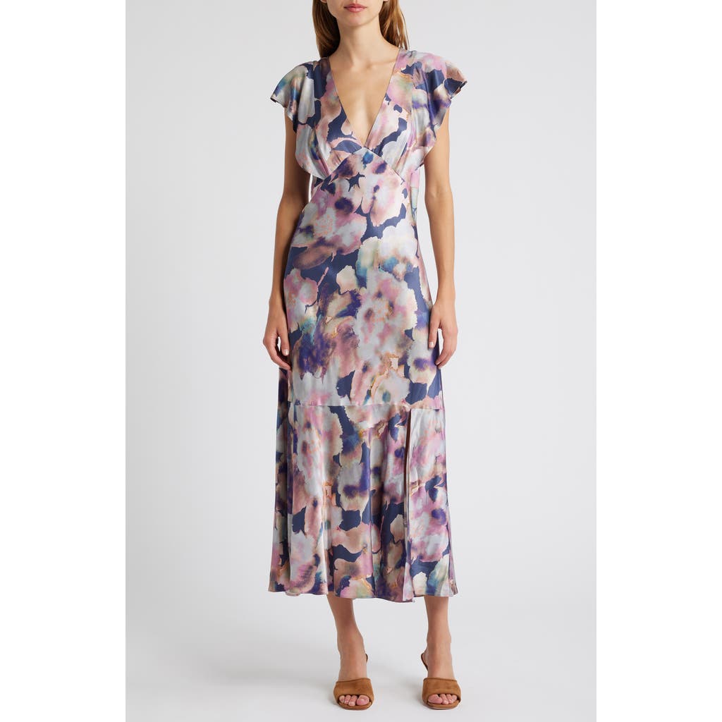 Rails Dina Flutter Sleeve Midi Dress