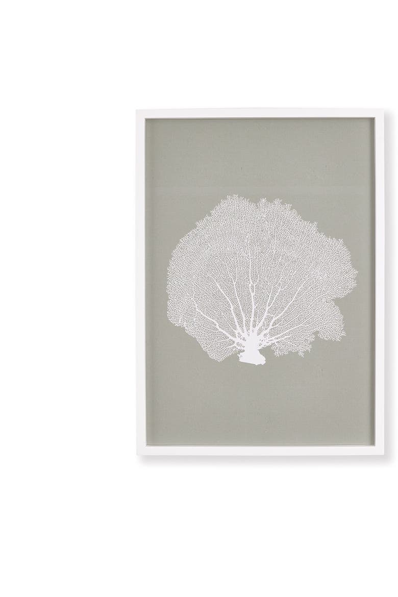 Coral Fans Study Set of 4, Alternate, color, Gray