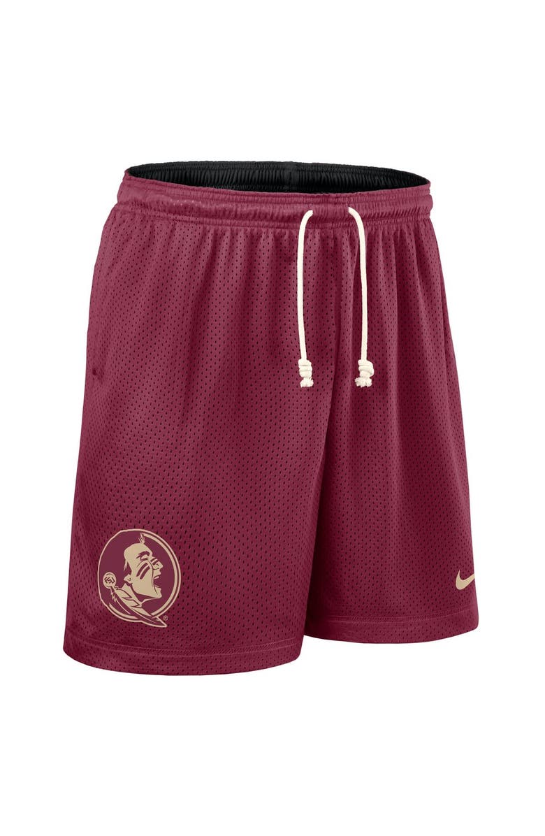 Nike Men's Nike Garnet/Black Florida State Seminoles 2025 Sideline Reversible Performance Shorts, Alternate, color, 