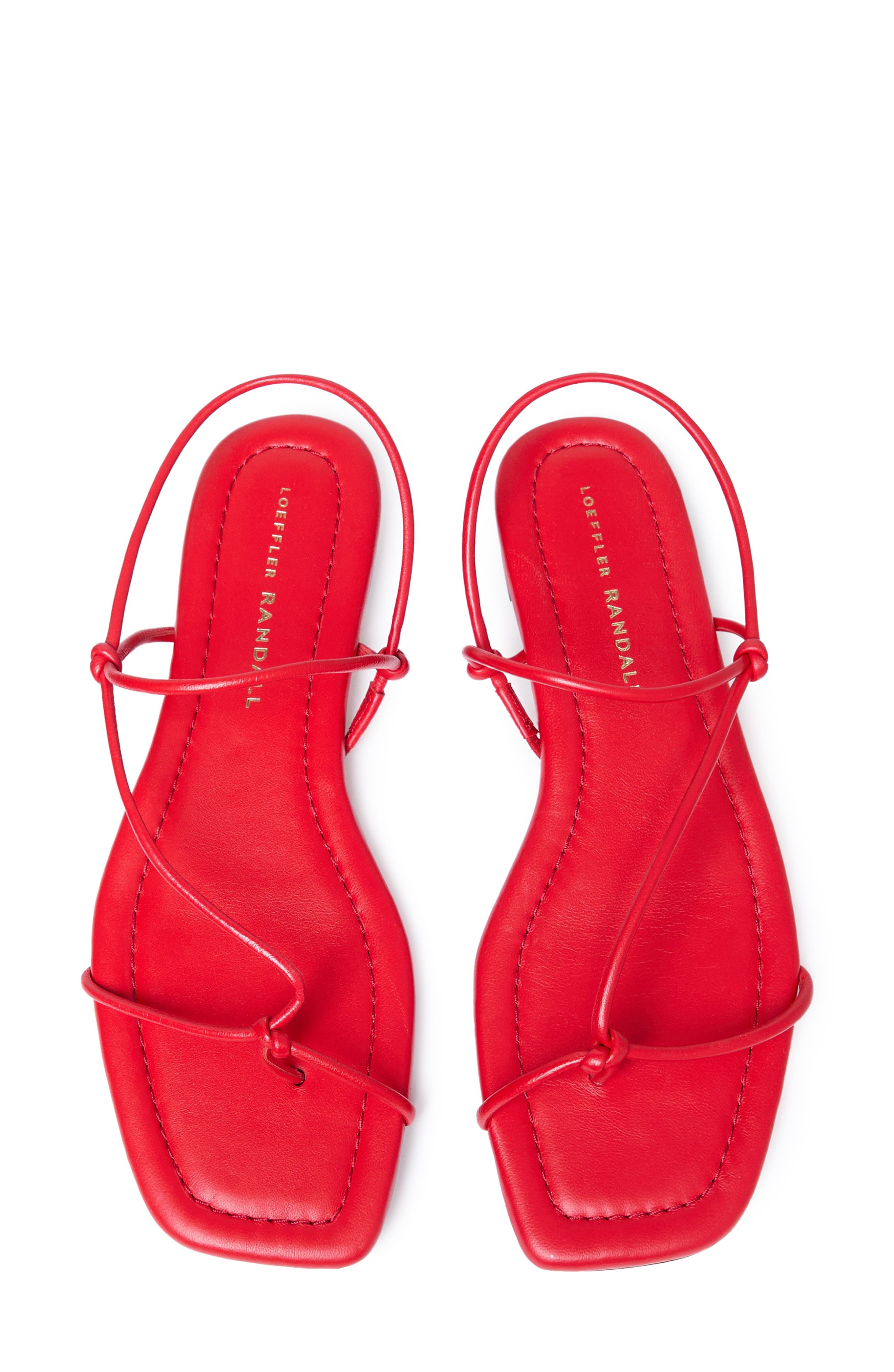 Loeffler Randall Eleanor Slingback Sandal, Alternate, color, Red