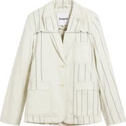 Desigual Stripe Blazer