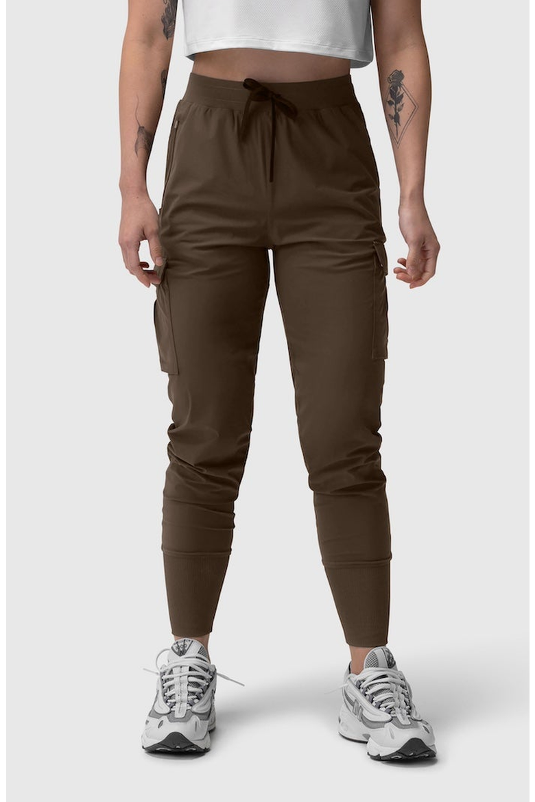 Tetra-Lite Cargo High Rib Jogger, Main, color, Dark Earth