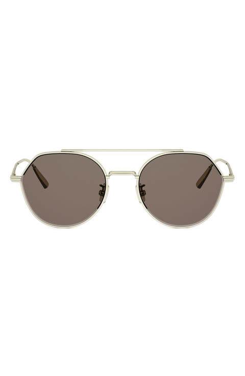 'DiorBlacksuit R6U 54mm Geometric Sunglasses