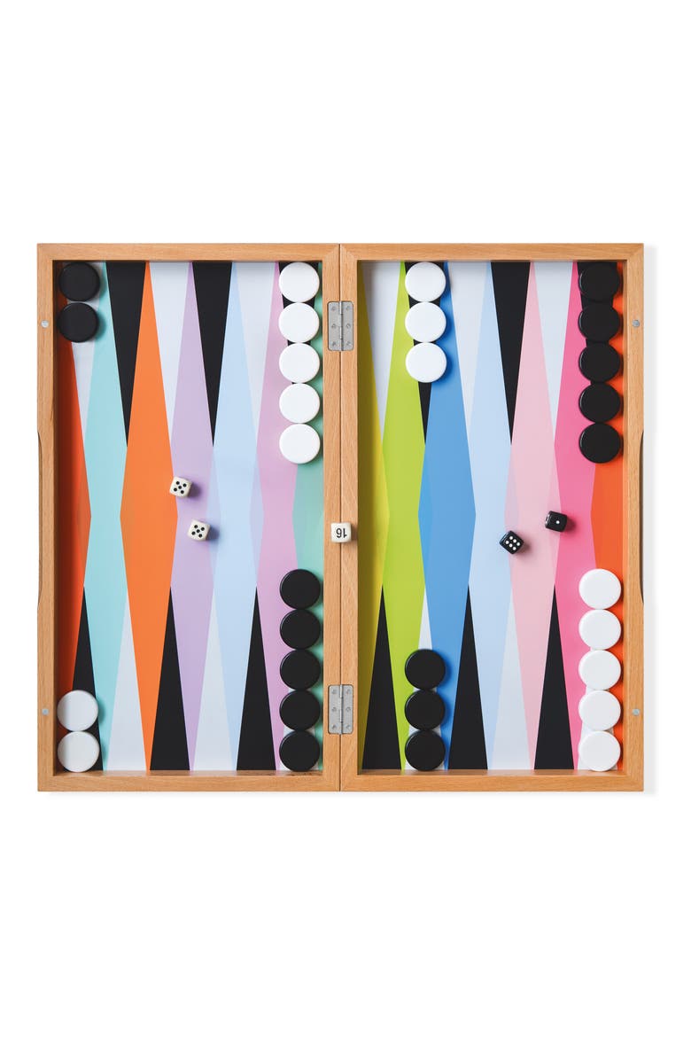 Design Store Color Play Backgammon, Alternate, color, MULTI