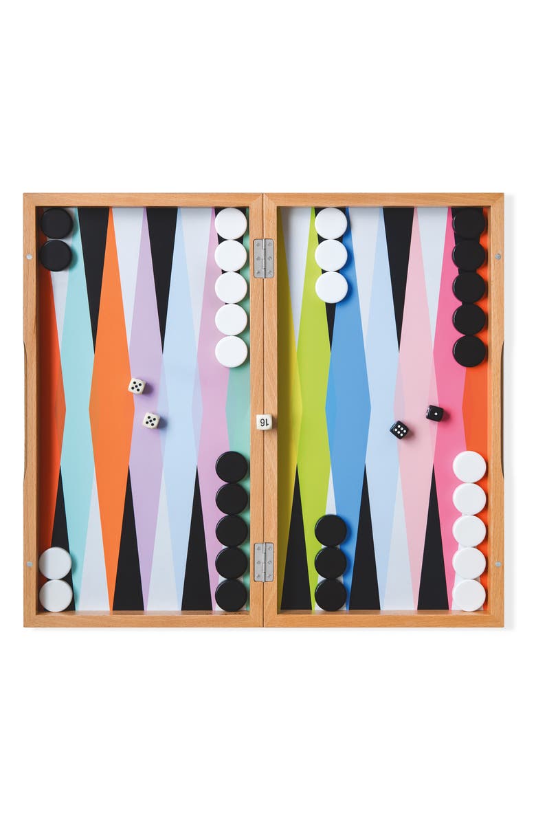 MoMA Design Store Color Play Backgammon, Alternate, color, 