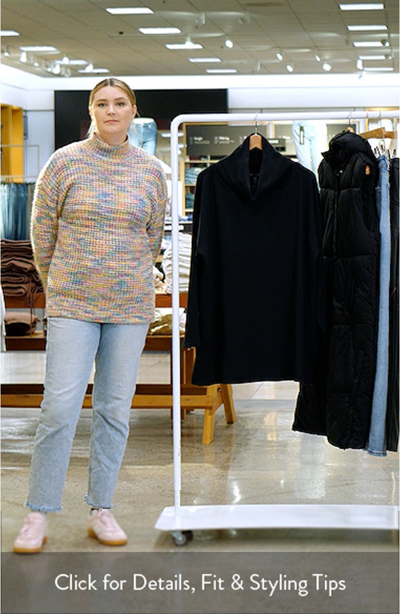 Cowl Neck Knit Top, sales video thumbnail