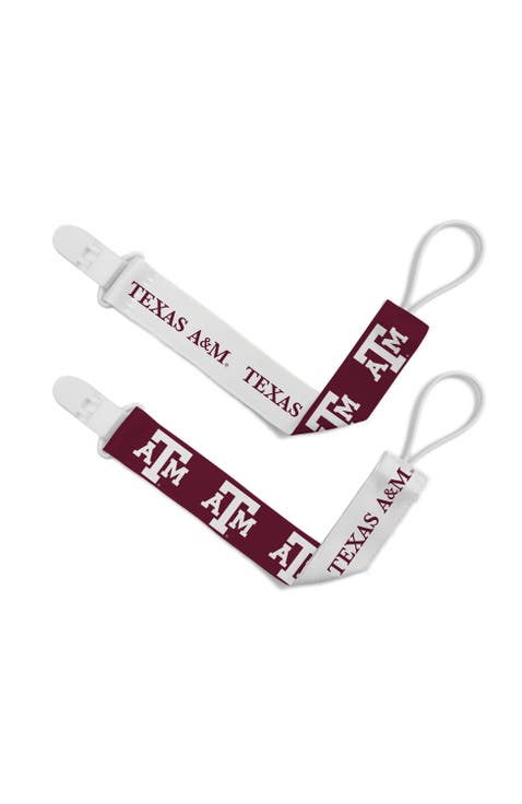 Texas A&M Aggies Pacifier Clip 2-Pack