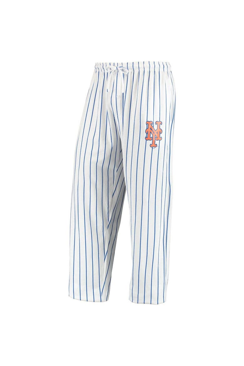Men's Concepts Sport White/Royal New York Mets Vigor Lounge Pant, Alternate, color, White