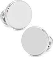 Cufflinks, Inc. Round Stainless Steel Cuff Links