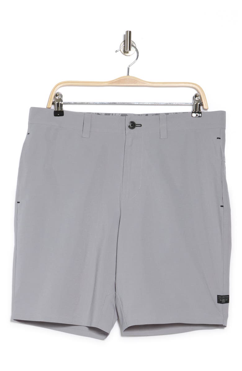 TravisMathew Kite Surfer Shorts, Main, color, Heather Light Grey