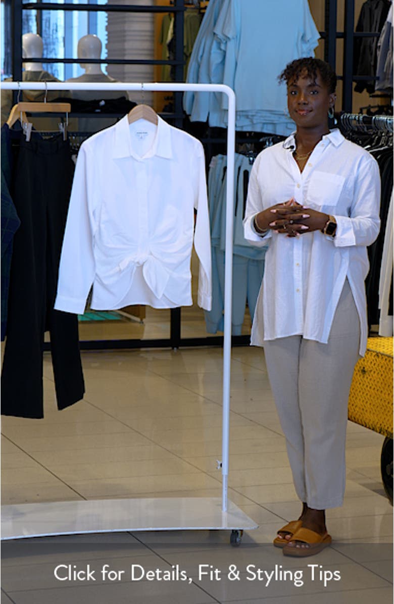 Tie Front Shirt, sales video thumbnail