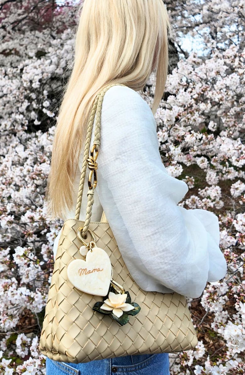 Solar Eclipse Mama Heart Bag Charm, Alternate, color, 