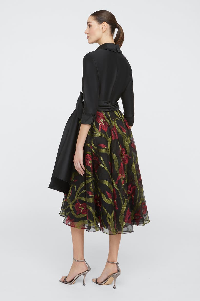 Azura Shirt Dress, Alternate, color, Black
