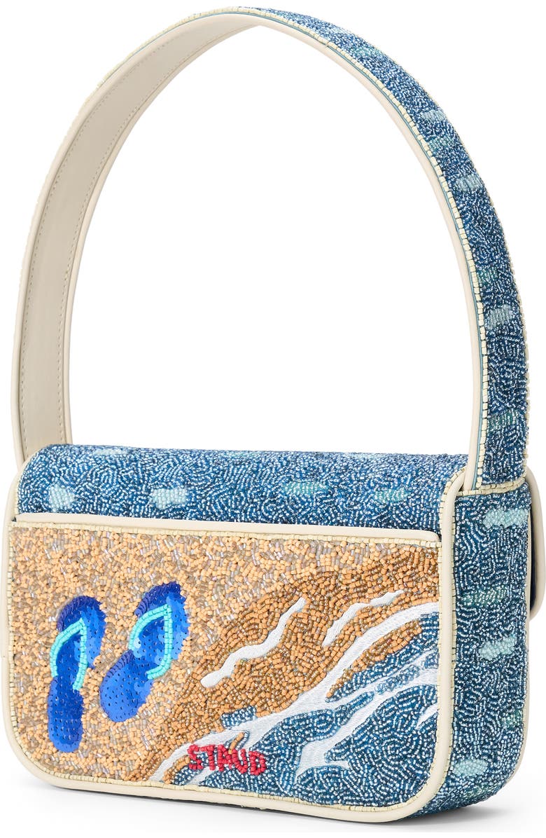 STAUD Tommy Beaded Shoulder Bag, Alternate, color, Spf 0