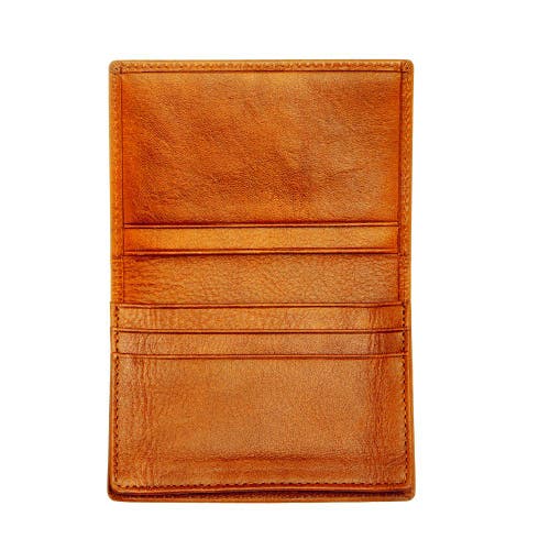 Breed Porter Bi Fold Wallet In Gold