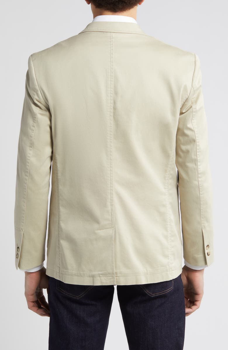 Johnston & Murphy Washed Cotton Blazer, Alternate, color,
