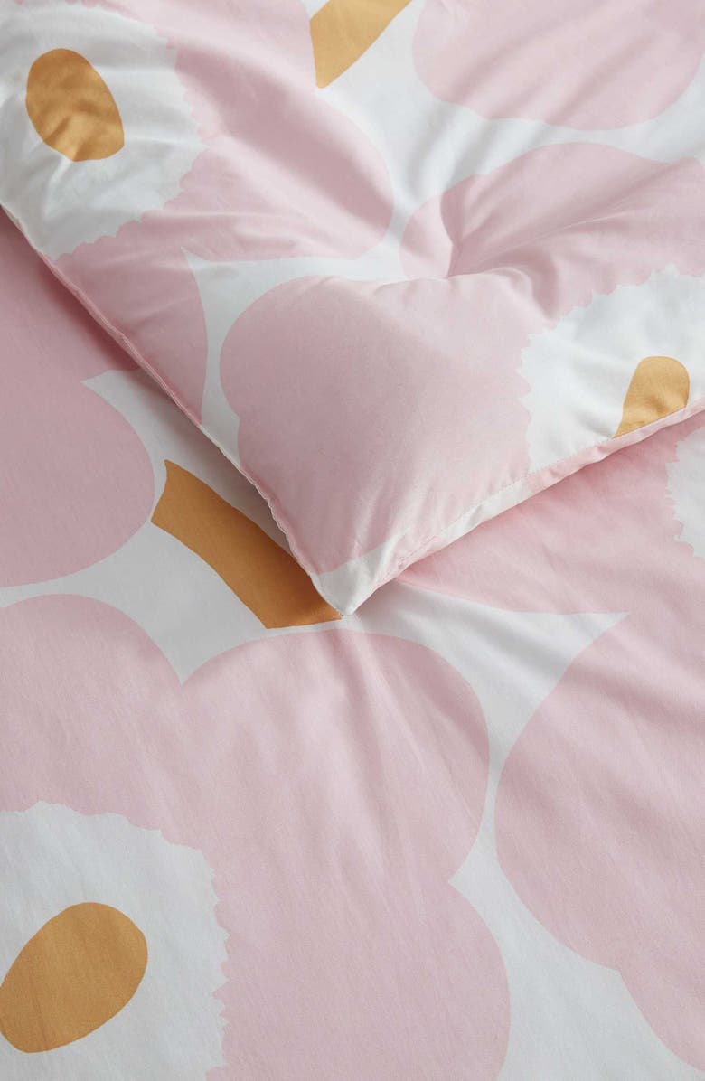 Marimekko Unikko Comforter & Shams Set, Alternate, color, Light Pink