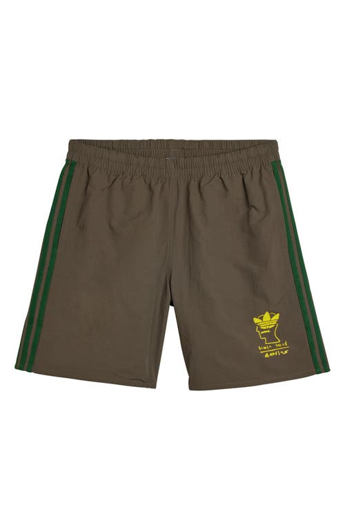 Adidas X Braindead X Brain Dead Nylon Shorts