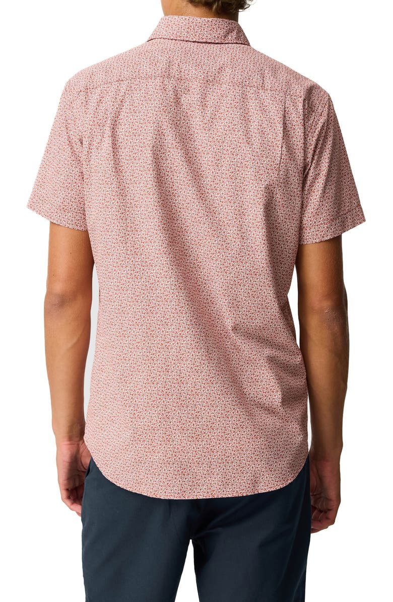 Rodd & Gunn Collingwood Button-Up Cotton Shirt, Alternate, color, Burnt Orange