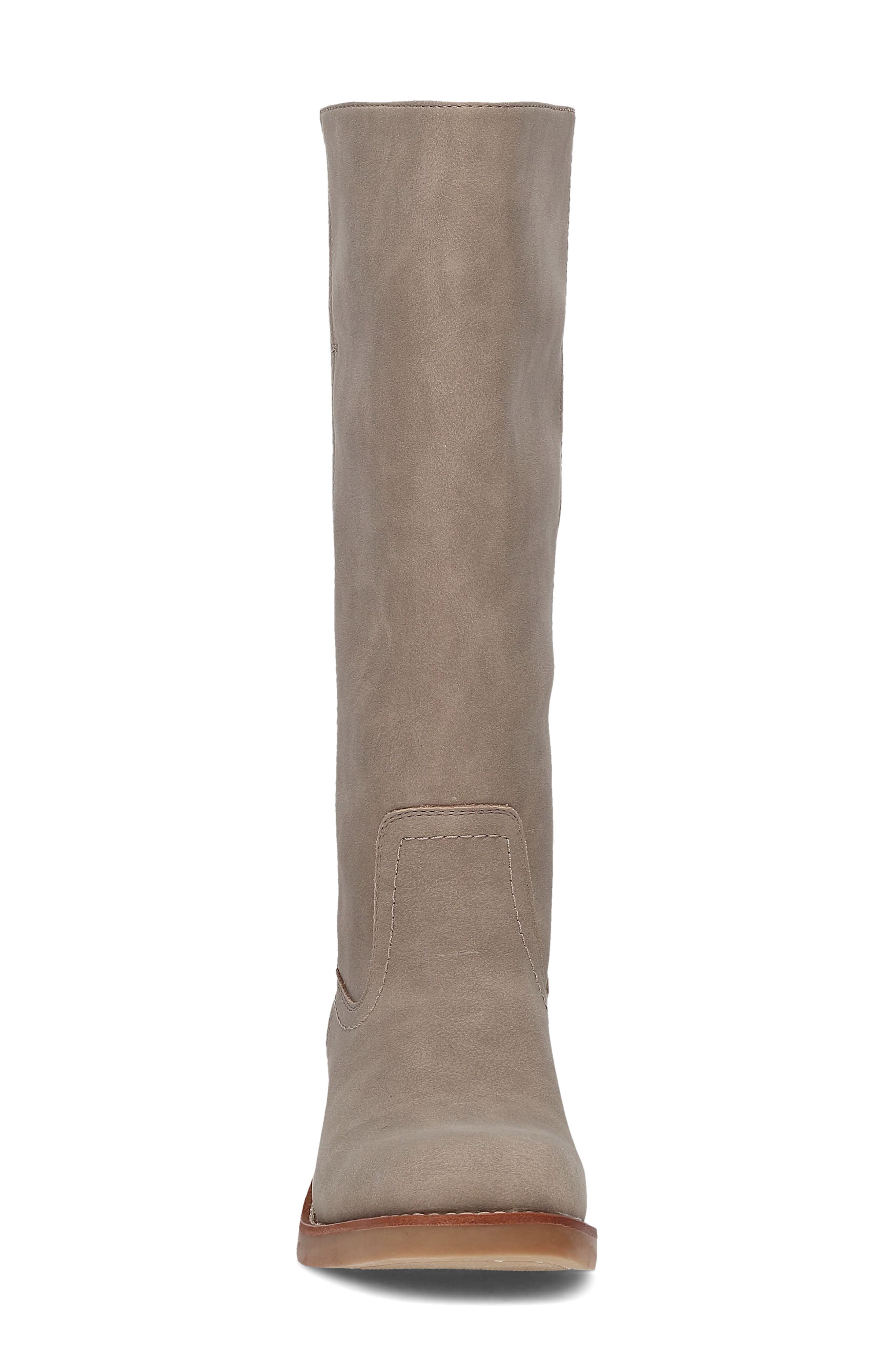Miranda Faux Leather Tall Boot, Alternate, color, MINK