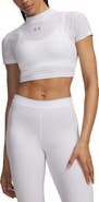Under Armour HeatGear® Elite Mock Neck Performance Crop Top