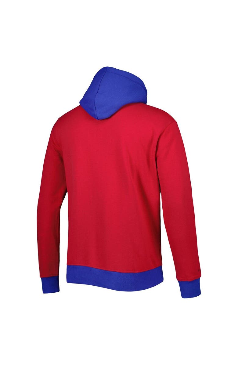 Mitchell & Ness Men's Mitchell & Ness Red New England Patriots Big Face 5.0 Pullover Hoodie, Alternate, color, Red