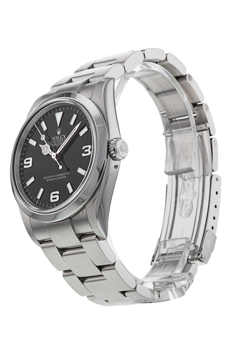 Watchfinder & Co. Rolex Preowned Explorer Automatic Bracelet Watch, 36mm, Alternate, color,