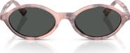 Jimmy Choo 51mm Oval Sunglasses