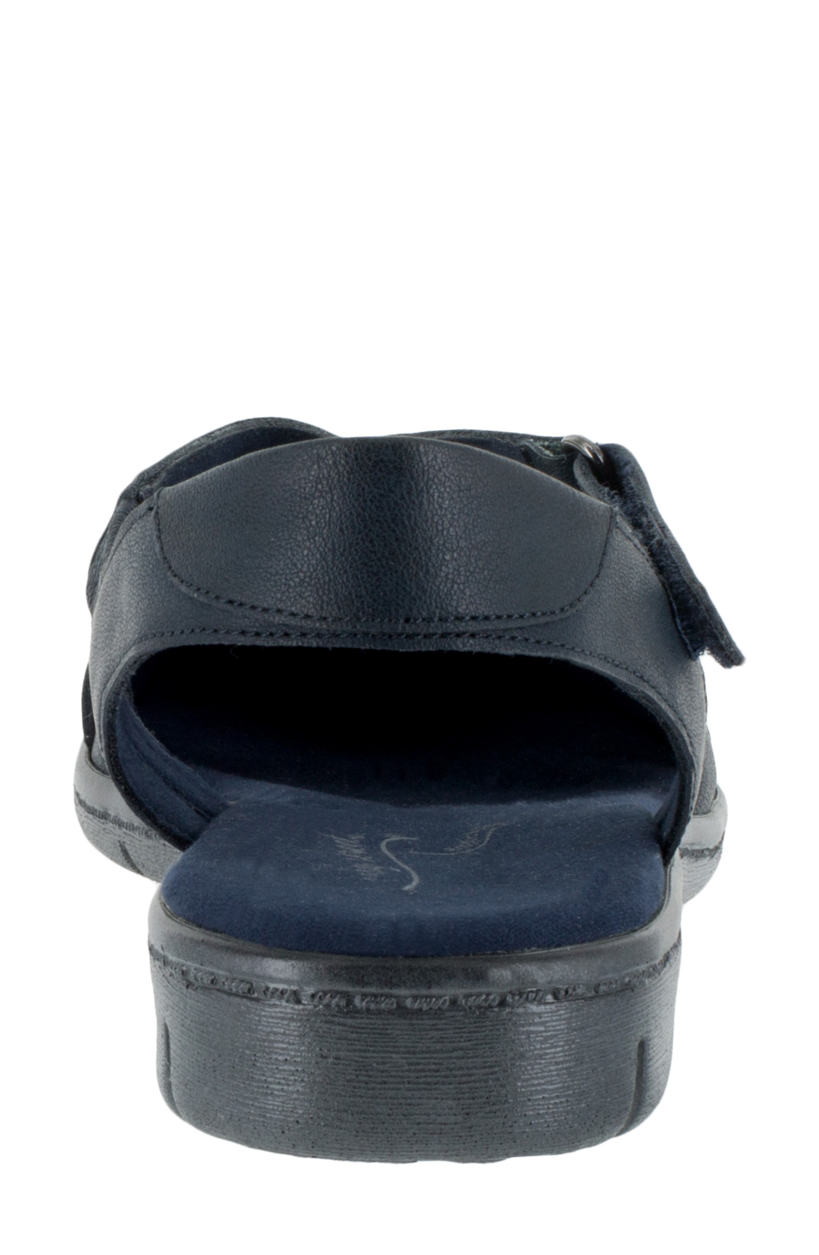 EASY STREET Garrett Sandal - Multiple Widths Available, Alternate, color, Navy