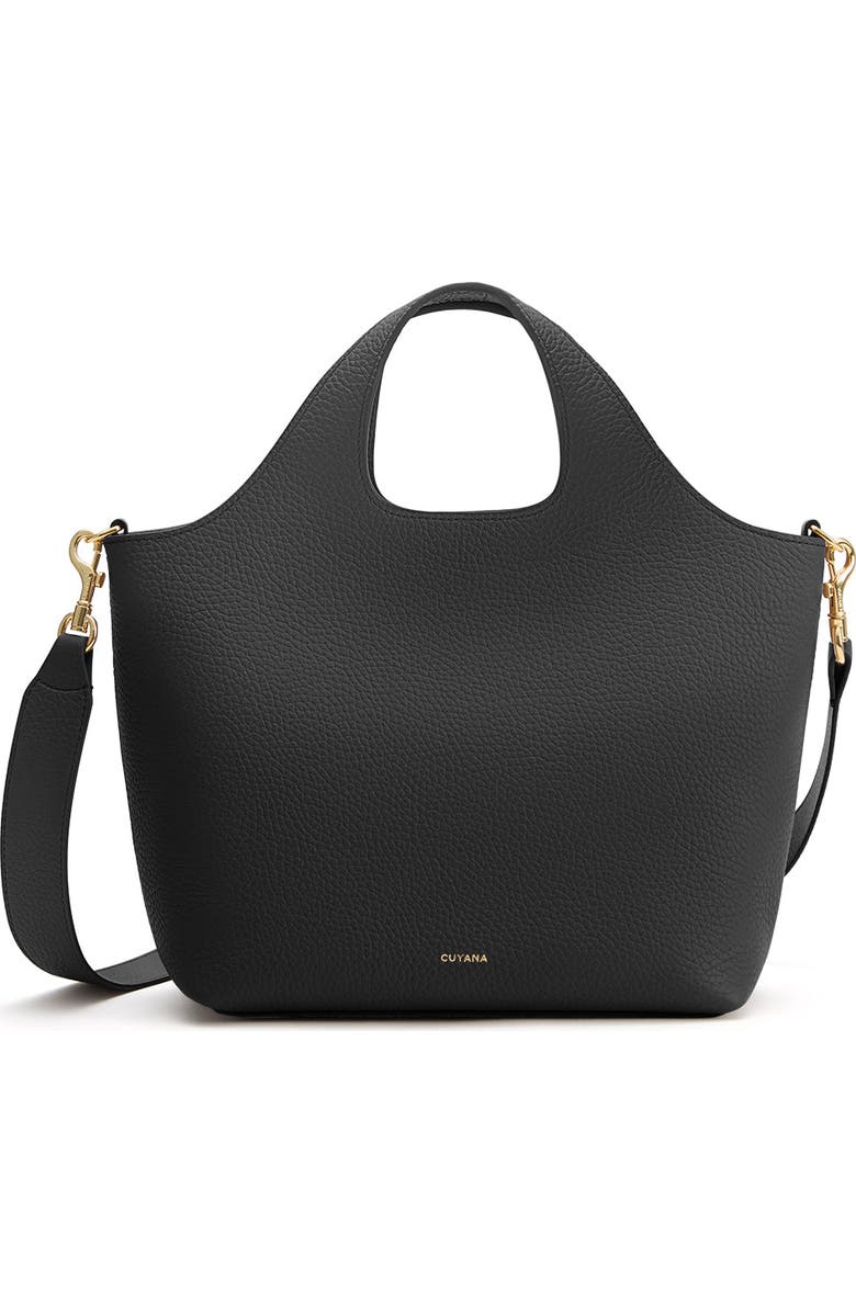 Cuyana Small System Zipper Tote, Main, color, Black