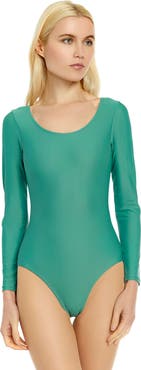 Leveret Women's Long Sleeve Leotard