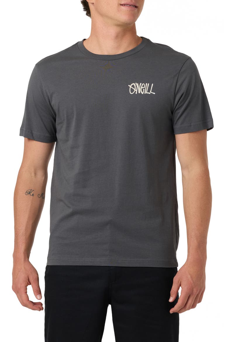 Reverb Classic Short Sleeve Graphic T-Shirt, Main, color, DARK SHADOW