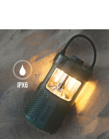 lightSPKR Bluetooth Wireless Speaker w/ Camping Lantern