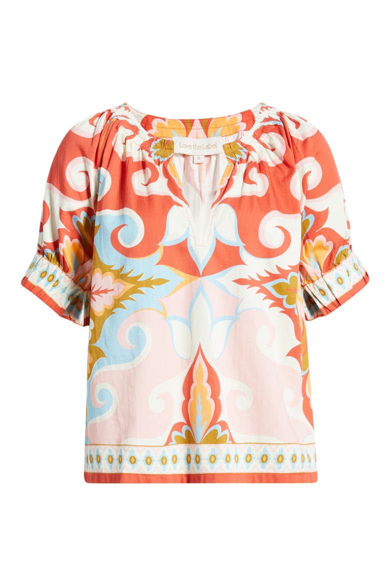 Dawson Baroque Print Shirt, Alternate, color, ROSETTI PRINT