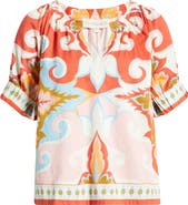 LOVE THE LABEL Dawson Baroque Print Shirt
