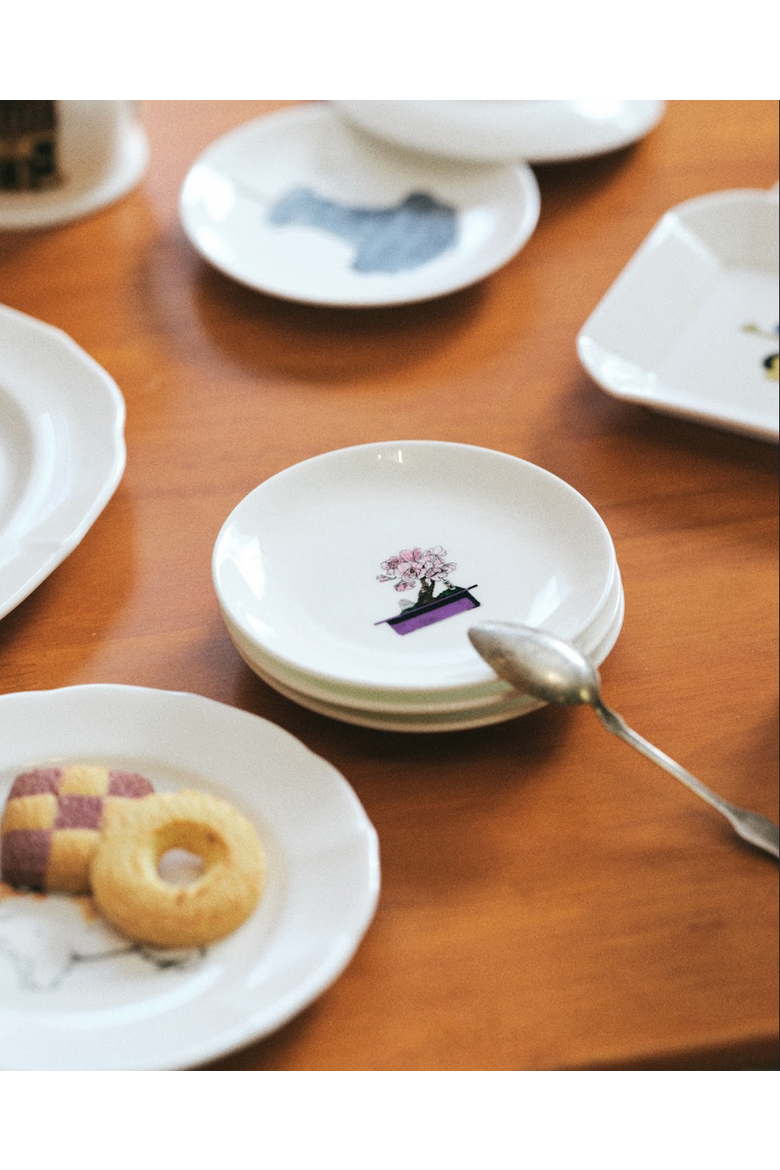 Thibaud Herem Objet Canape Plate / Tray, Alternate, color, Bonsai Blossom