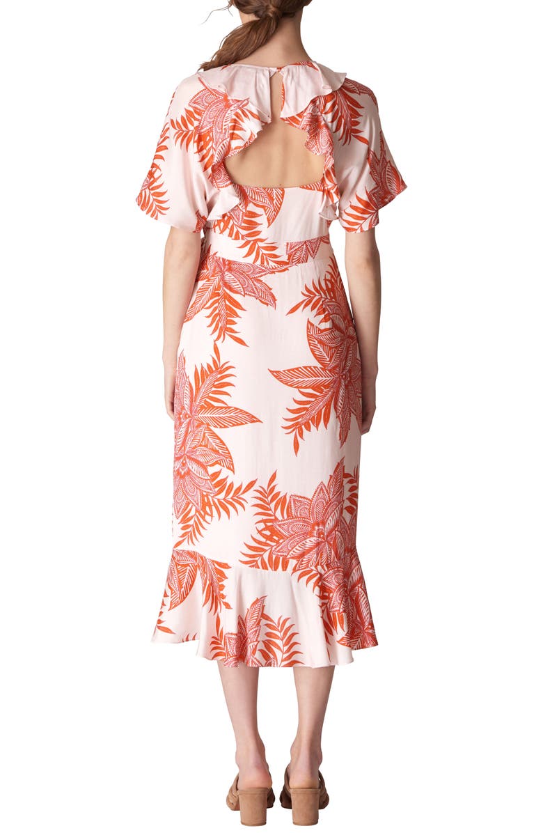 Whistles Palmyra Print Wrap Dress, Alternate, color,