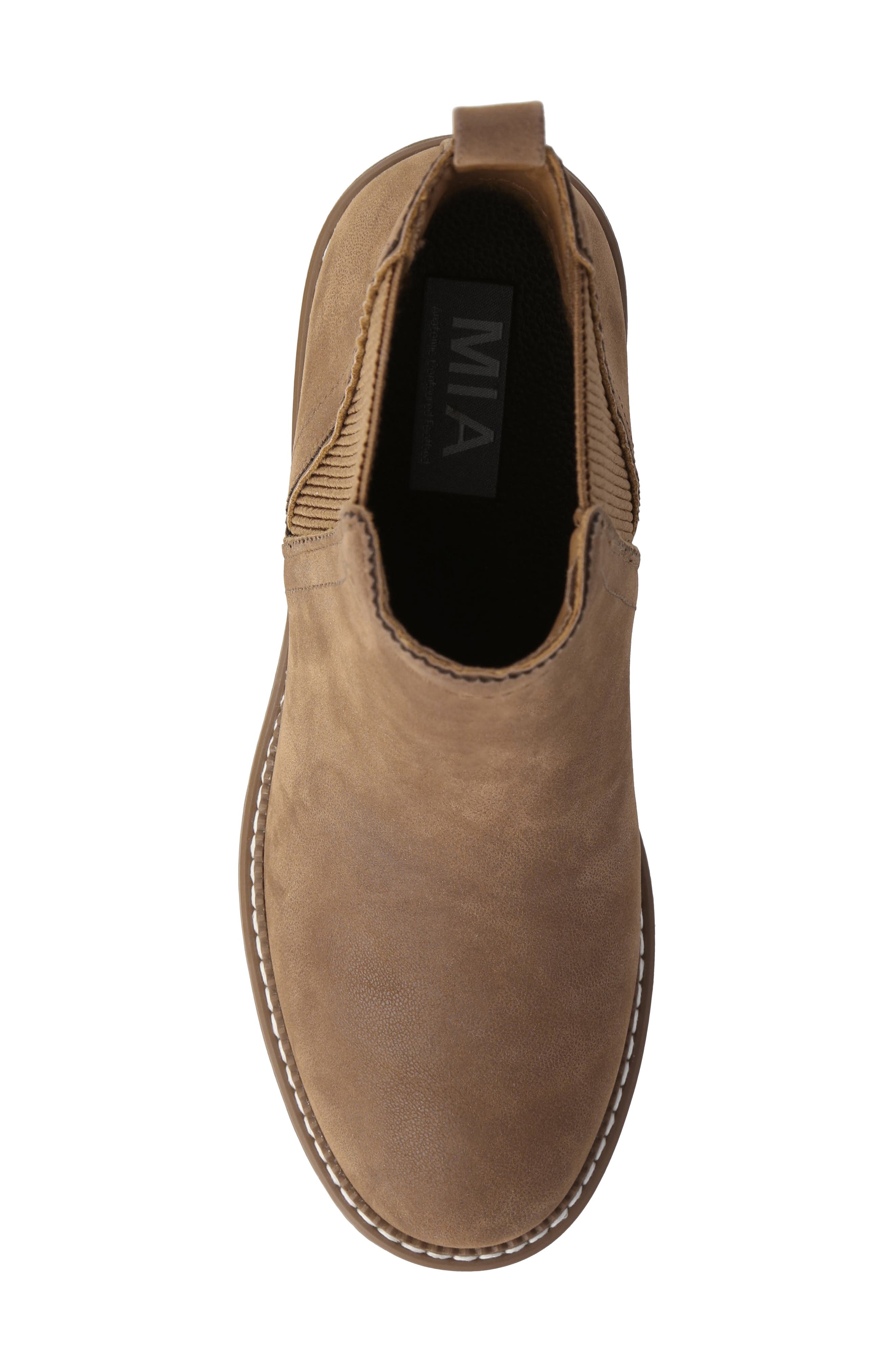 MIA Paula Chelsea Boot, Alternate, color, Cognac