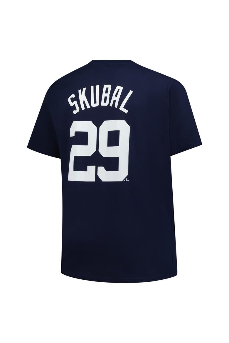 Men's Fanatics Tarik Skubal Navy Detroit Tigers Big & Tall Name & Number T-Shirt, Alternate, color, Navy