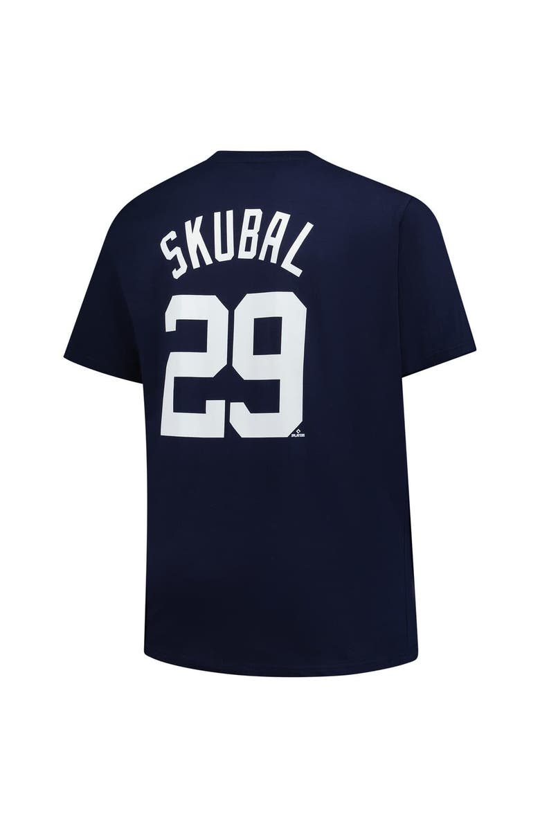 FANATICS Men's Fanatics Tarik Skubal Navy Detroit Tigers Big & Tall Name & Number T-Shirt, Alternate, color, Navy