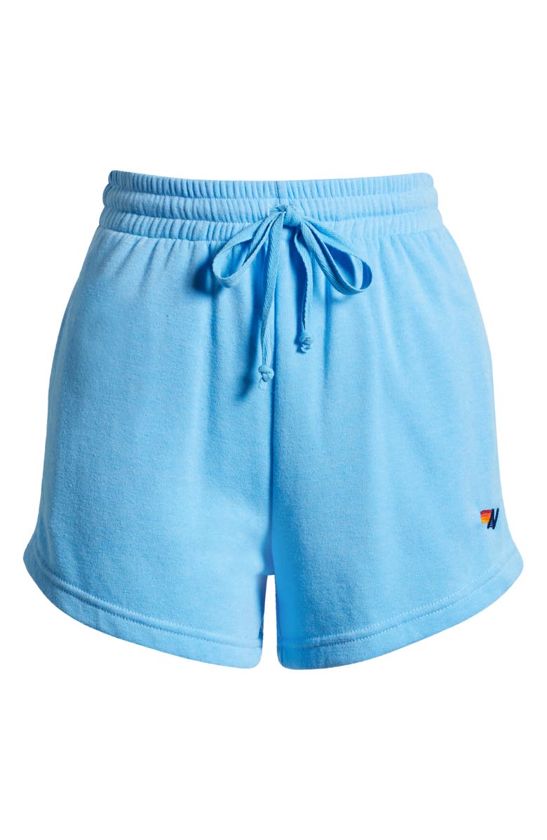 Aviator Nation Logo Embroidered Lounge Shorts, Alternate, color, 