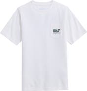vineyard vines Kids' Whale Camo Fill Pocket Graphic T-Shirt