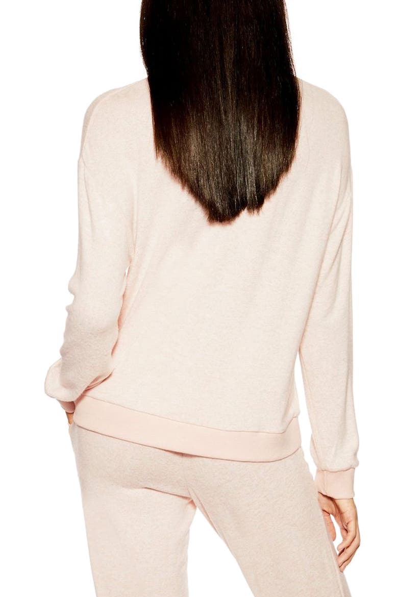 Supersoft Sweatshirt, Alternate, color, BLUSH