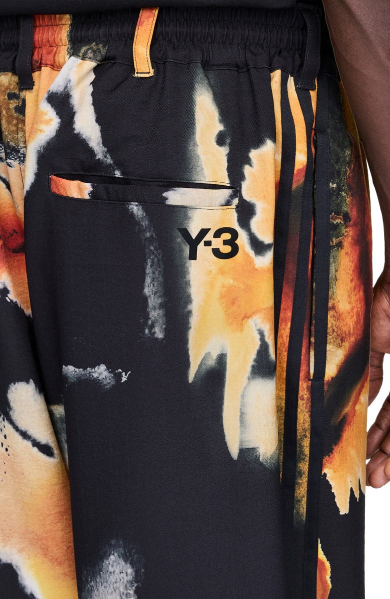 Y-3 Allover Print Sport Uniform Track Pants, Alternate, color, Black/ Multicolor