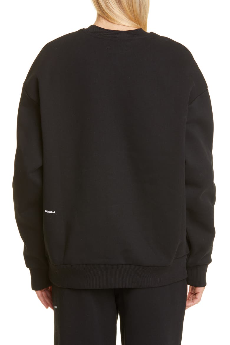 365 Signature Gender Inclusive Recycled & Organic Cotton Crewneck Sweatshirt, Alternate, color, BLACK