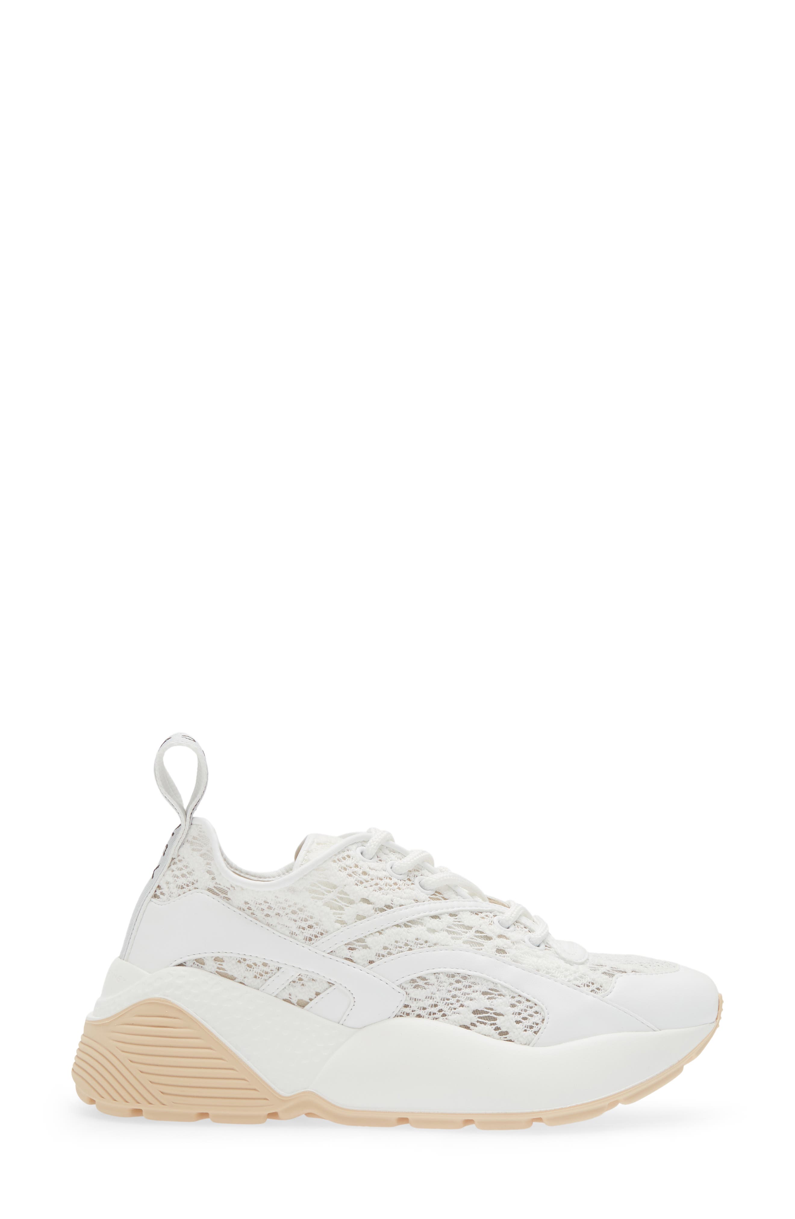 Stella McCartney Eclypse Lace Sneaker, Alternate, color, 