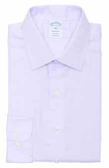 Regular Fit Textured Dobby Non-Iron Cotton Dress Shirt