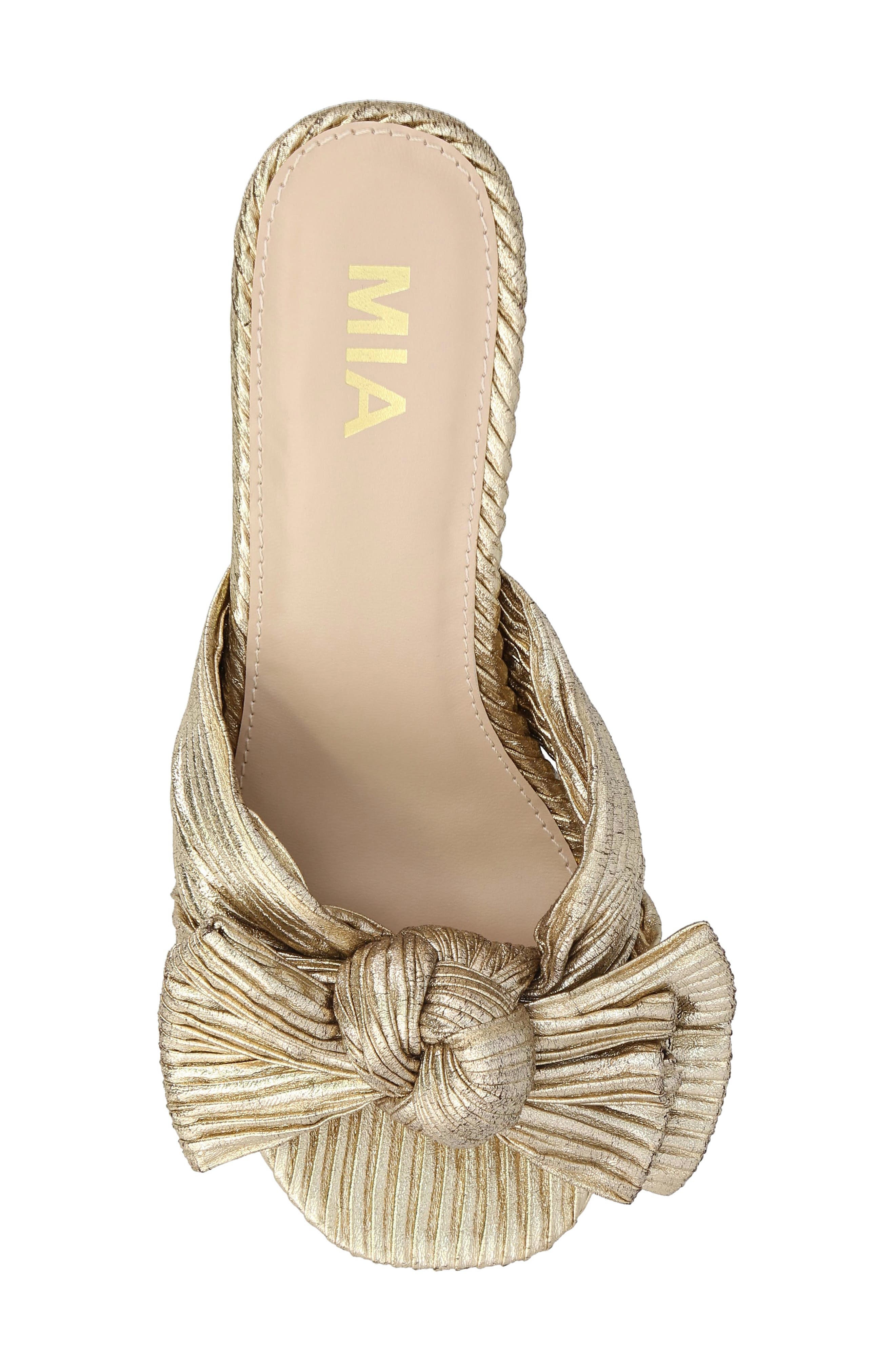 MIA Mechelle Slide Sandal, Alternate, color, Platinum